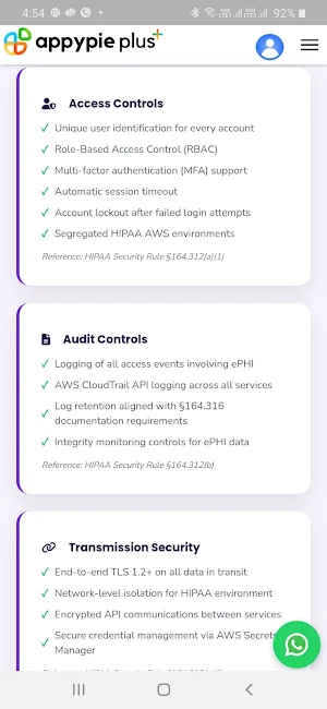 Healthcare App Builder Screenshot 2