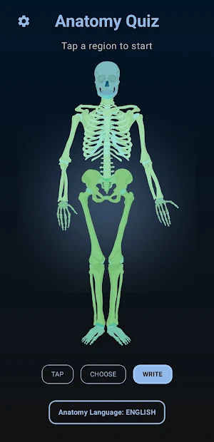 Anatomy Quiz: Bones Screenshot 0
