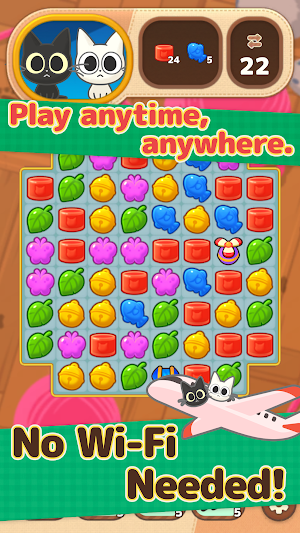 Ash & Snow: Cat Pop'n Match Screenshot 3