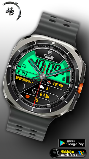 Hybrid Watch Face MB383 Screenshot 2