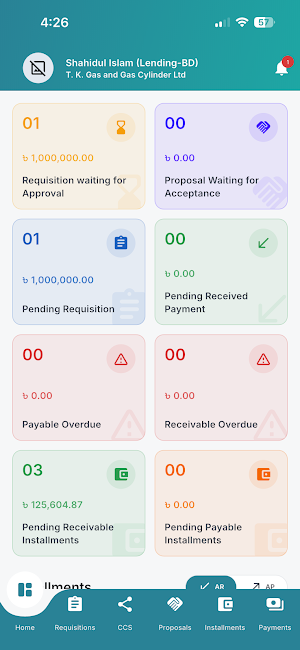 Intercompany Txn Management Screenshot 0