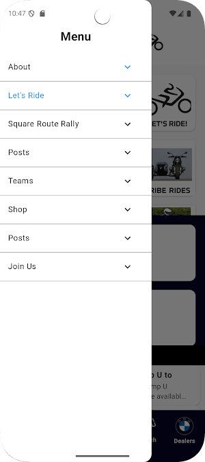 BMW MOTORRAD CLUB WASHINGTONDC Screenshot 2
