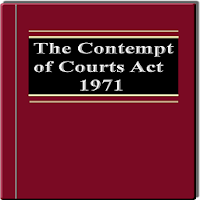 Contempt of Courts Act 1971