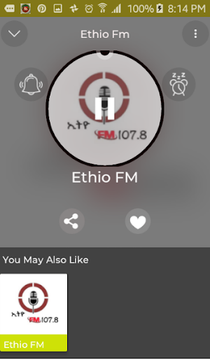 Ethio Fm 107.8 Ethio Fm Radio Screenshot 1