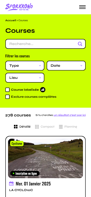 SPORKRONO Screenshot 2