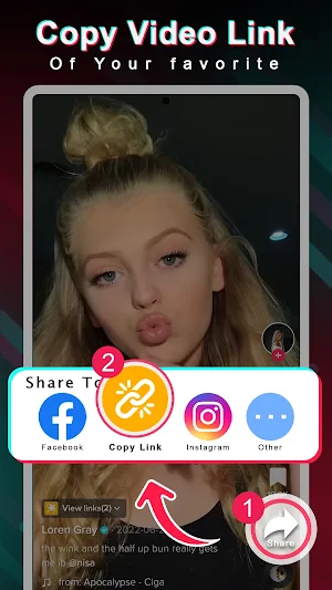 Video Downloader for Tik Video Screenshot 2