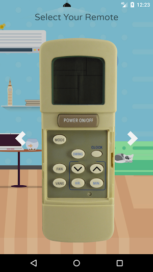 Remote Control For Mitsubishi Air Conditioner Screenshot 2