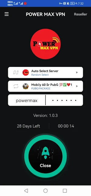 Power Max Vpn Screenshot 1