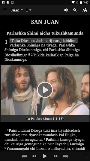 Quichua, Salasaca - Bible Screenshot 2