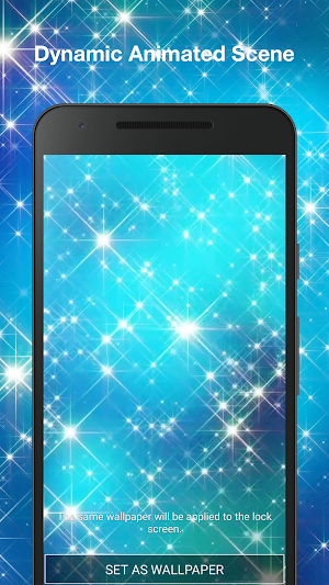 Real Glitter Live Wallpaper Screenshot 1