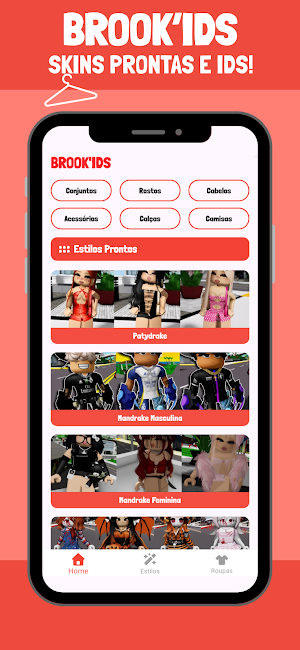 Brookids - Códigos de roupas Screenshot 0