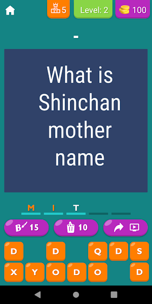 Shinchan Quiz Adventure Screenshot 2
