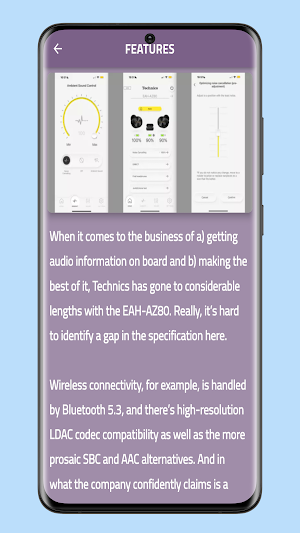 Technics EAH-AZ80 Guide Screenshot 3