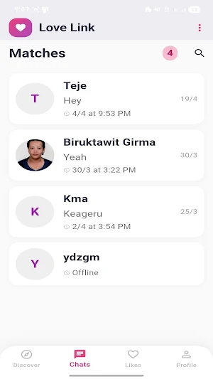 Love Link - Dating & Chat Screenshot 3