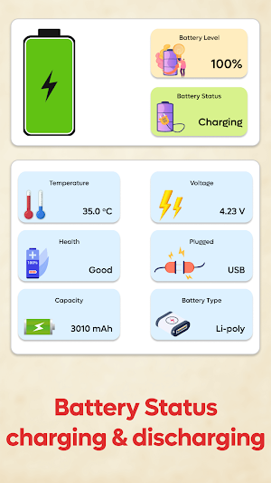 Battery Status & Charging Info Screenshot 2