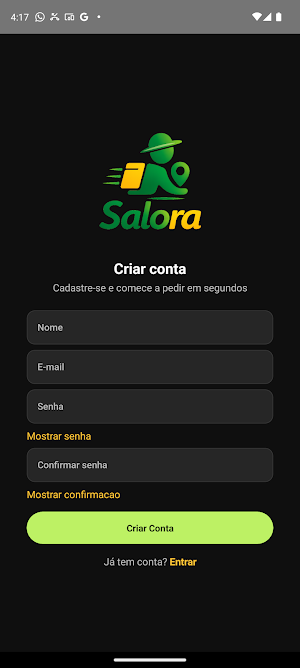 Salora Delivery Screenshot 0