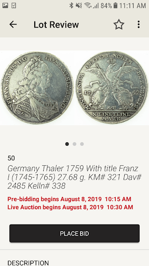 Numisbalt Screenshot 2