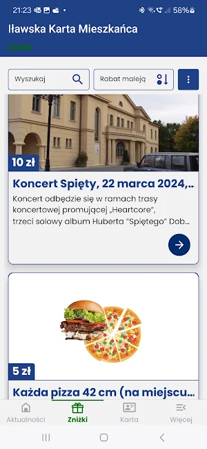 Iławska Karta Mieszkańca Screenshot 3