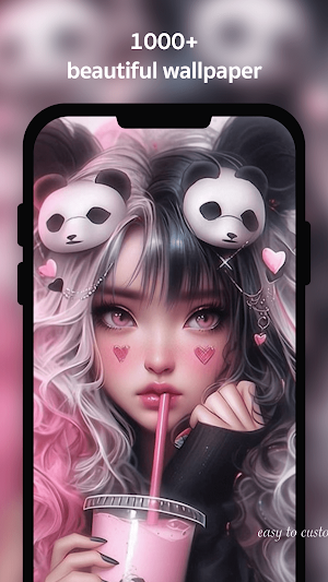 Cute Laurra Girl Wallpaper HD Screenshot 1
