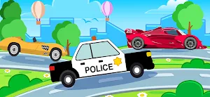 Car racing & coloring toddlers Screenshot 2