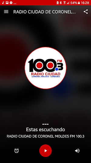 RADIO CIUDAD DE CORONEL MOLDES FM 100.3 Screenshot 1