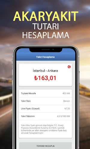 Akaryakıt Fiyatları Screenshot 3