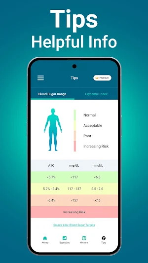 Glucose Monitor - Diabetes App Screenshot 3