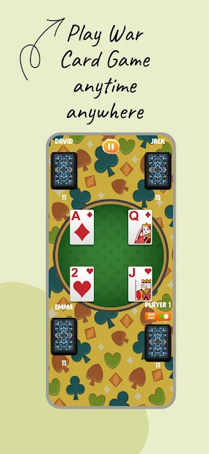 War Card Game Screenshot 3