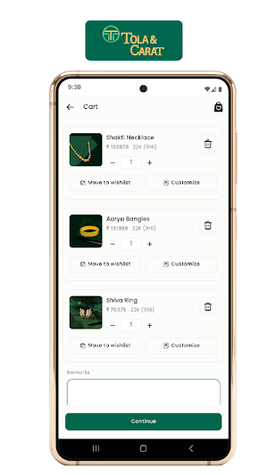 Tola & Carat Screenshot 3