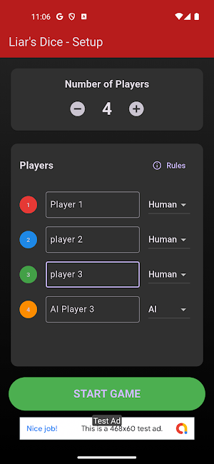 PG Liar's Dice Screenshot 0