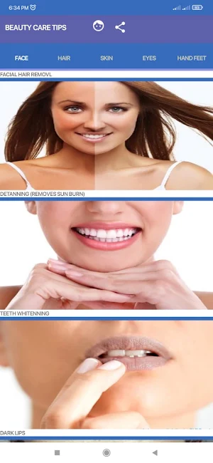 Beauty care & skin care Screenshot 3