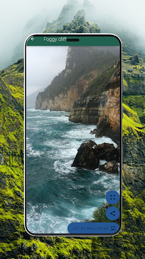 Beautiful Cliffs Wallpapers Screenshot 2