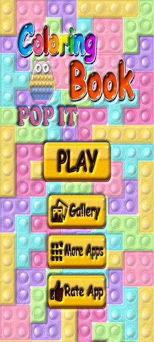 Pop It Coloring Screenshot 1