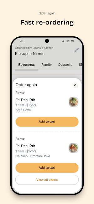 BeeHive Kitchen Screenshot 3