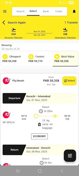 Checkinpk Screenshot 3