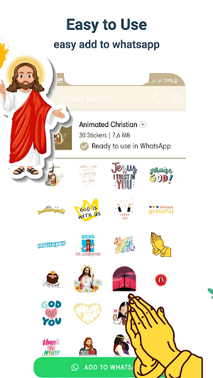 WASticker - Animated Christian Screenshot 2