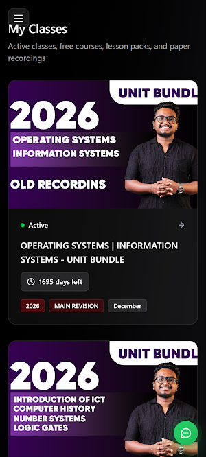 Lasitha Prasad LMS Screenshot 1