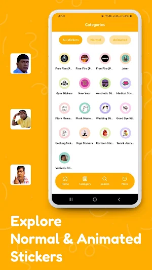 Vadivelu Stickers Screenshot 3