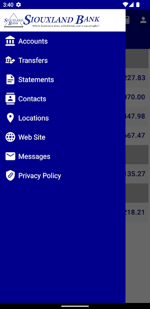 Siouxland Bank Mobile Screenshot 1