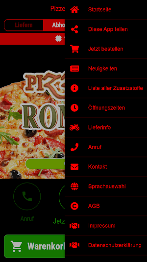 Pizzeria Romana Screenshot 2