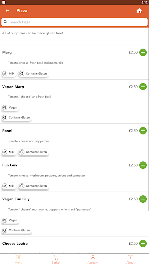 Chow Pizza Screenshot 2