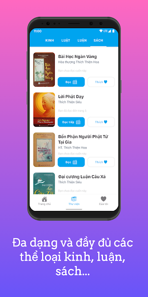 Kinh Phật, Niệm Phật, Phật Pháp - app Khai Tâm Screenshot 2