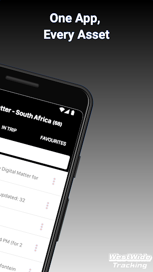 WestWide Tracking Screenshot 1