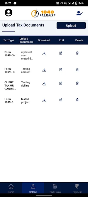 1040Taxmates Screenshot 2