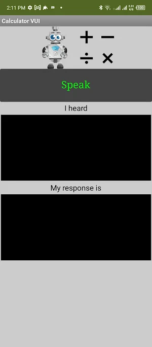 Voice Calculator Screenshot 0