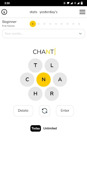 Spelling Bee Game Screenshot 1