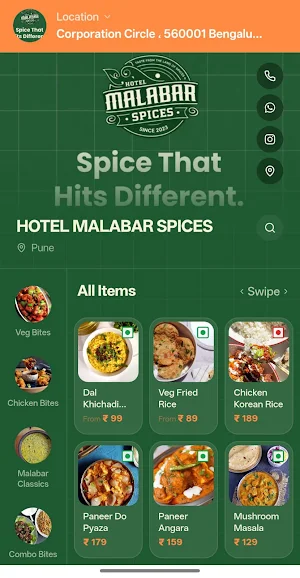 Malabar Spices Screenshot 1