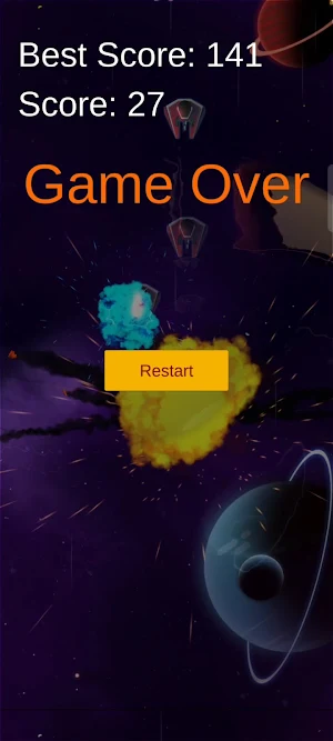 Space Shooter 2D Screenshot 1
