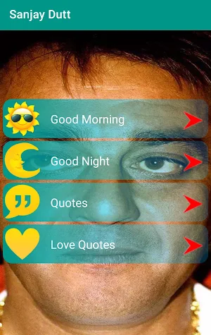 Sanjay Dutt Greetings Screenshot 3