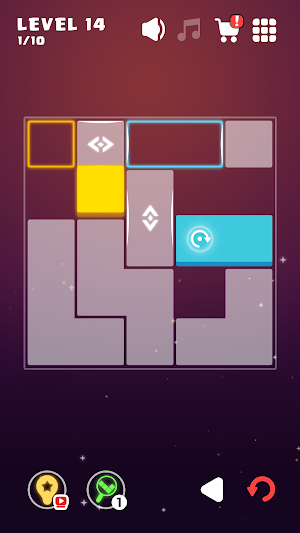 Move The Block : Perfect Slide Puzzle Screenshot 1